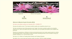 Desktop Screenshot of marylandaquatic.com